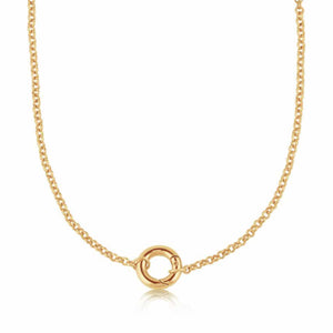 Belcher Chain & Lock Necklace