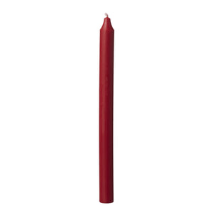 Pack Of 6 Red Table Candles