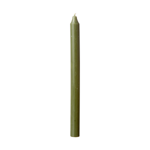 Pack Of 6 Forest Green Candles