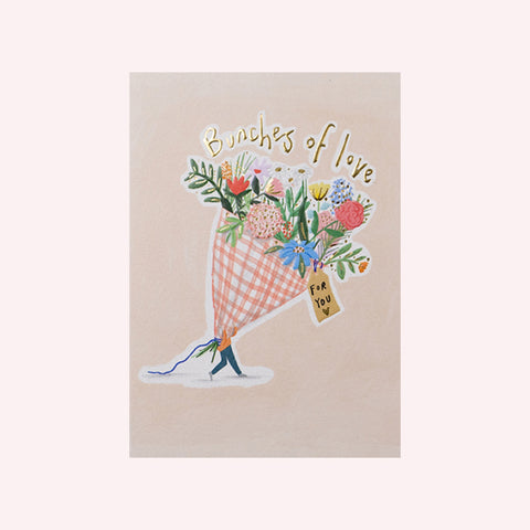Bunches Of Love Card