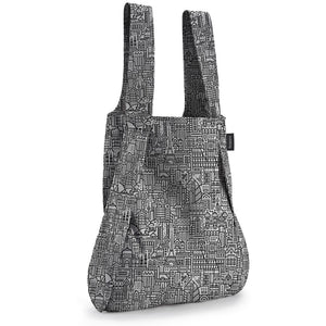 Grey/Black City World Multiwear 'Notabag' Bag