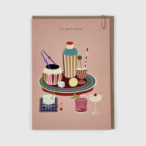 Its Party Time Greeting Card