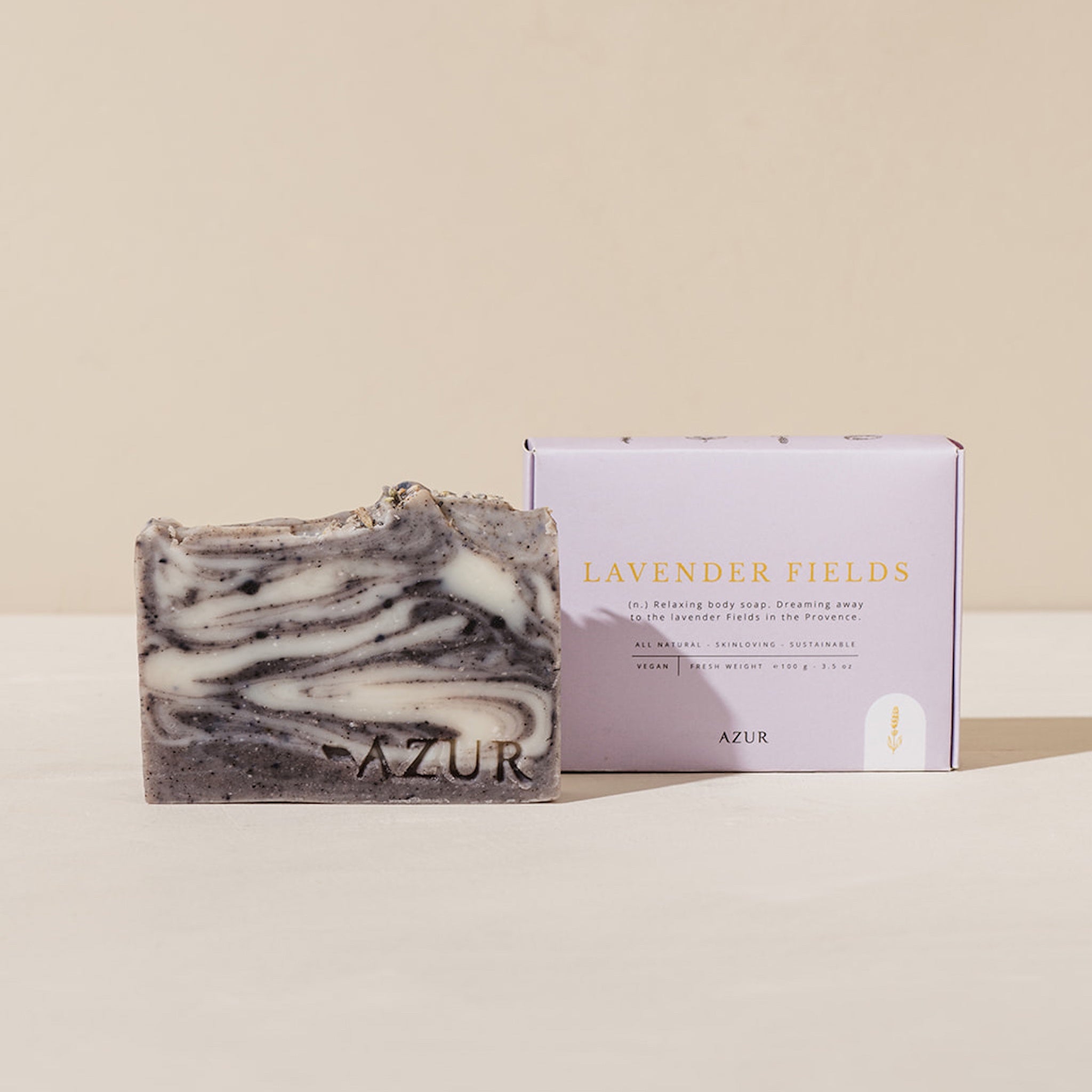 Lavender Fields Natural Soap Bar