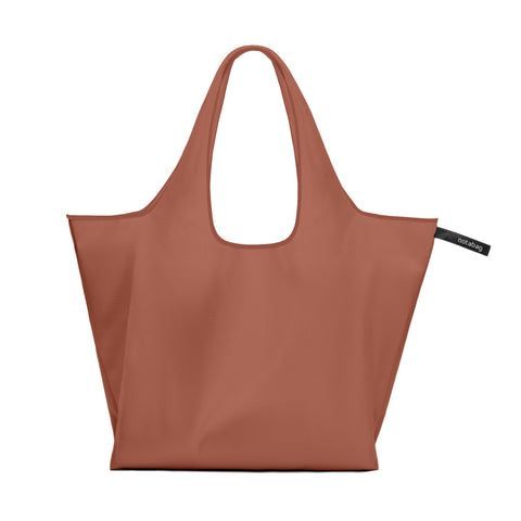Terracotta Foldable Recycled Tote Bag
