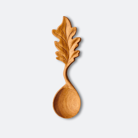 Leaf Shape Wooden Spoon